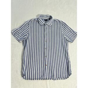 Faherty Button Down Nautical Shirt Men 100% Cotton XL